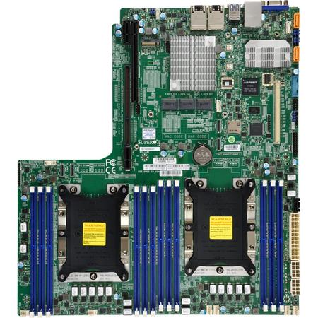 SUPERMICRO Dual Processor Skylake Dco W/Wio Riser Capability-Single MBD-X11DDW-NT-O